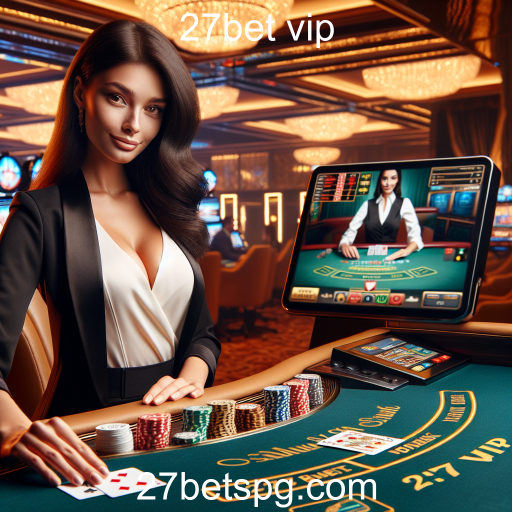 Experiência Imersiva no Cassino Ao Vivo da 27bet VIP